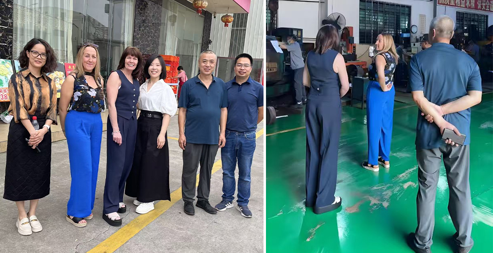 Unibox ( UK) Delegation Visiting Jixing Aluminum